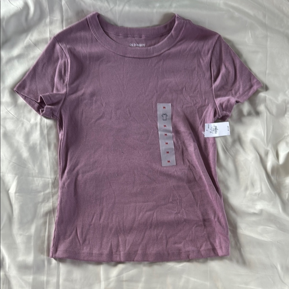 Old Navy Mauve Short Sleeve Tee
